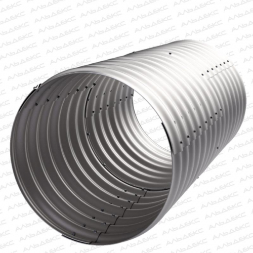 Труба ЛМГ (МГК) 15.60 цинк